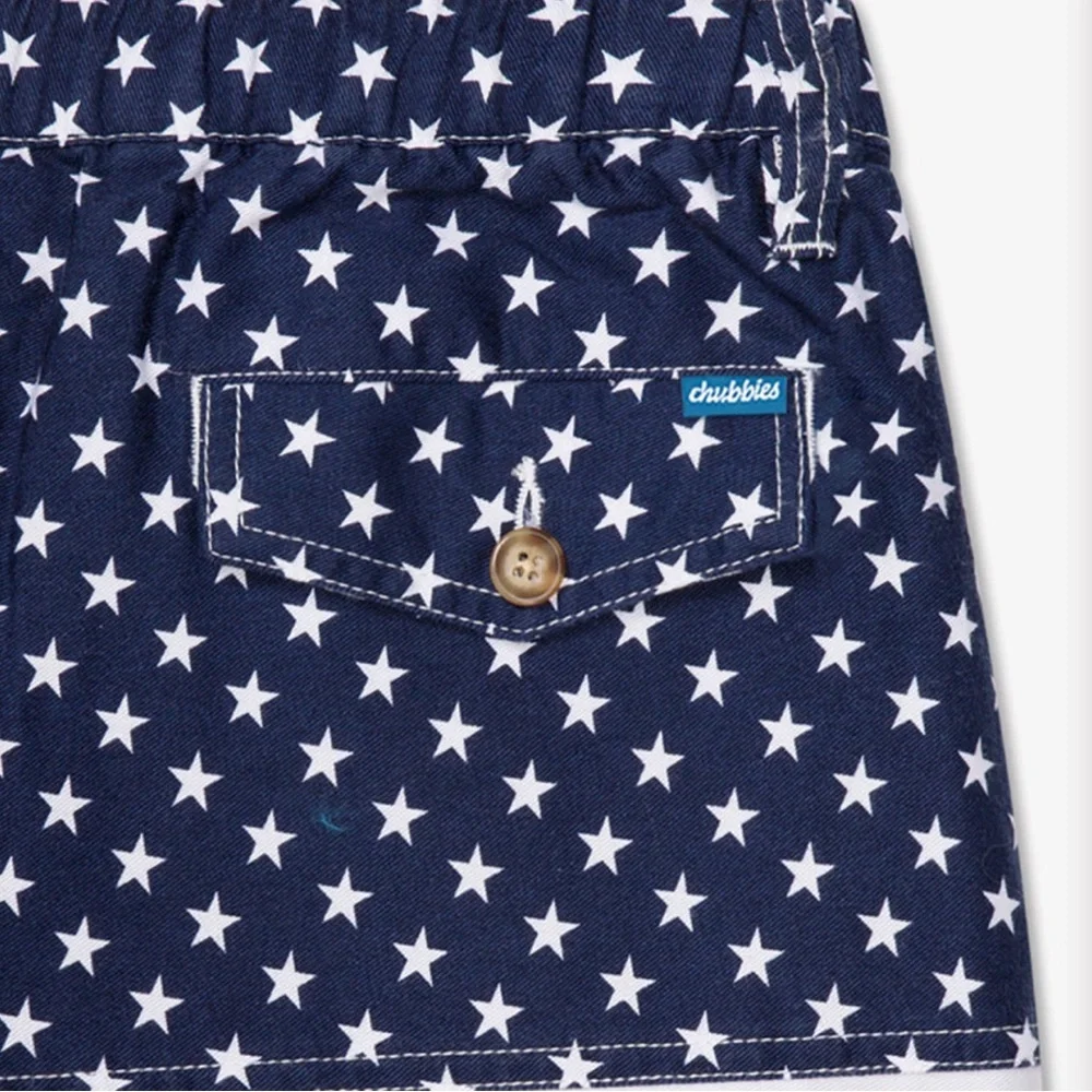 Chubbies USA Originals Stretch Twill Short -‎ NWT